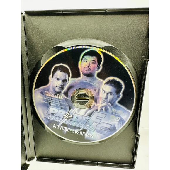 Pride FC The Return of the Warriors DVD 2000 MMA Fighting Championships Rare BCI - Picture 3 of 4